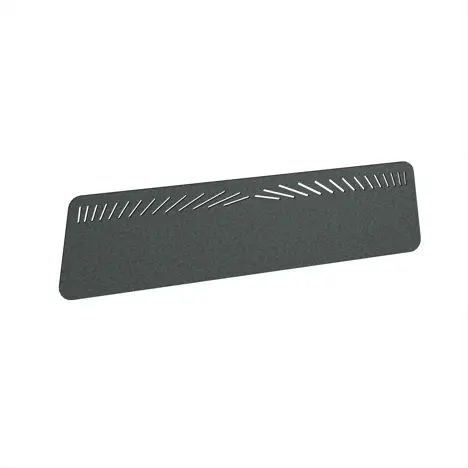 Domino Acoustic Desktop Screen - 1600mm - Moonlight Grey